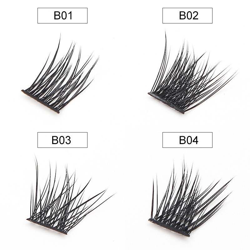 Individual Cluster Lashes B04