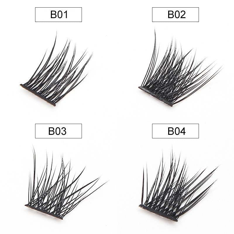 Individual Cluster Lashes B02
