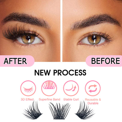 Individual Cluster Lashes C1
