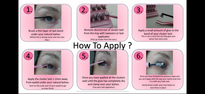 Individual Cluster Lashes C1